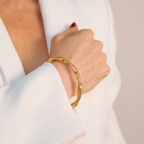 Bracciale Rigido Tubogas Ritorto