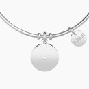 Bracciale bangle con ciondolo maternità