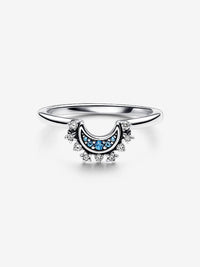 Anello Luna Pietre Blu