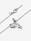 Collana Cuore Linea Sinuosa