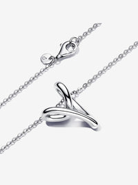 Collana Cuore Linea Sinuosa