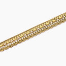 Bracciale dorato con tre catene