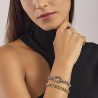Bracciale con catena groumette