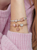 Clip Pavé rosè