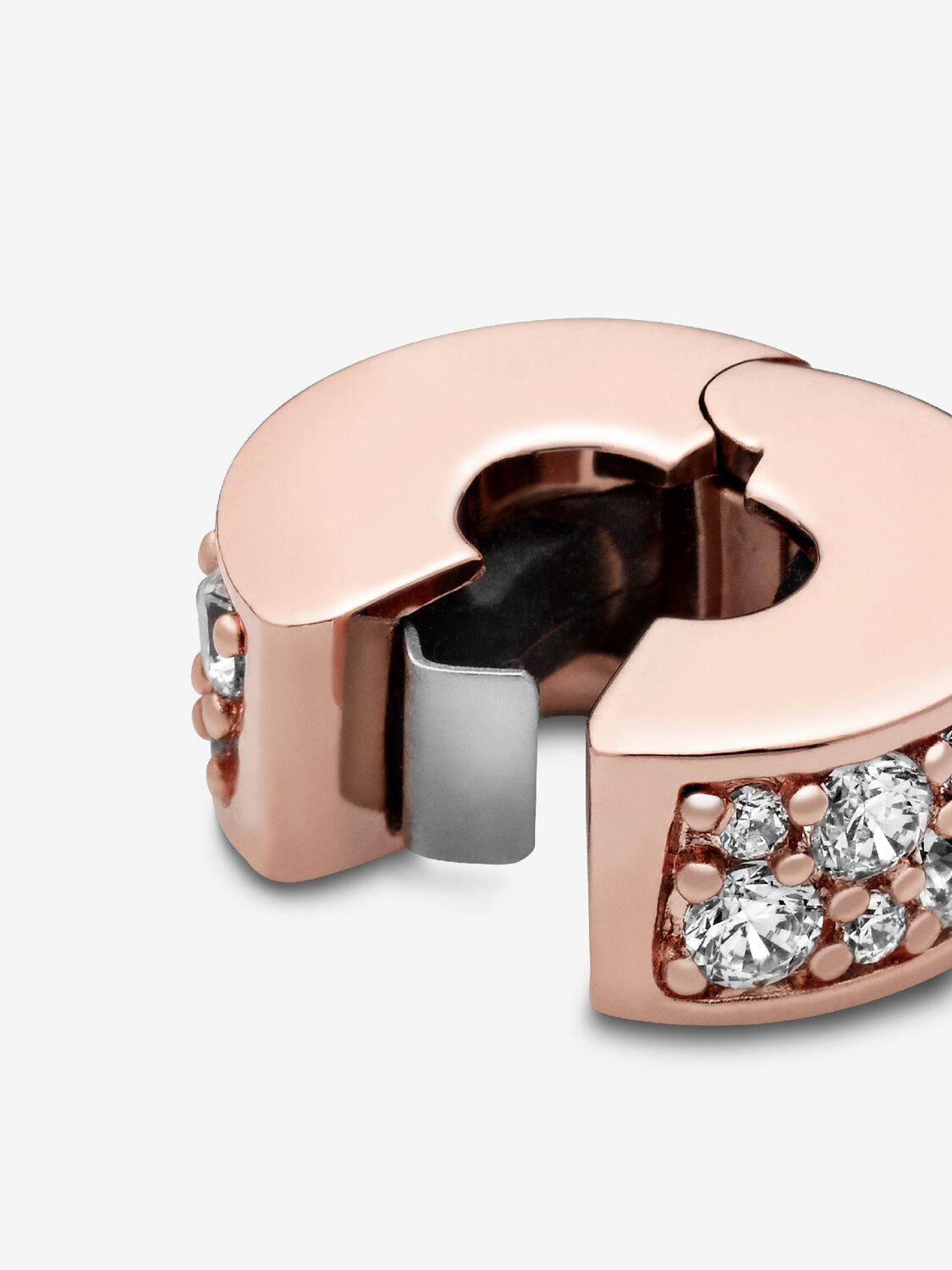 Clip Pavé rosè