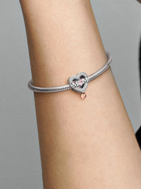 Charm Openwork Mamma con Cuore Pendente