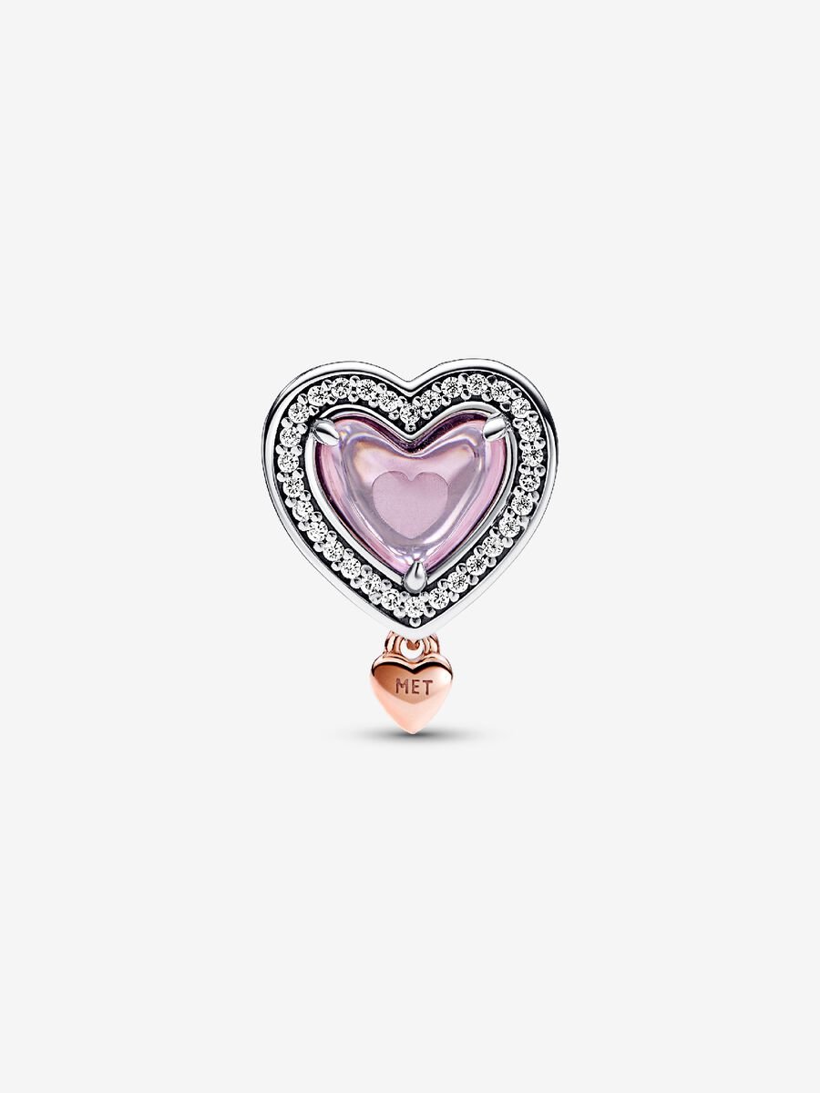 Charm Openwork Mamma con Cuore Pendente