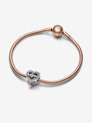 Charm Openwork Mamma con Cuore Pendente