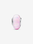 Charm Opale Glitter Rosa
