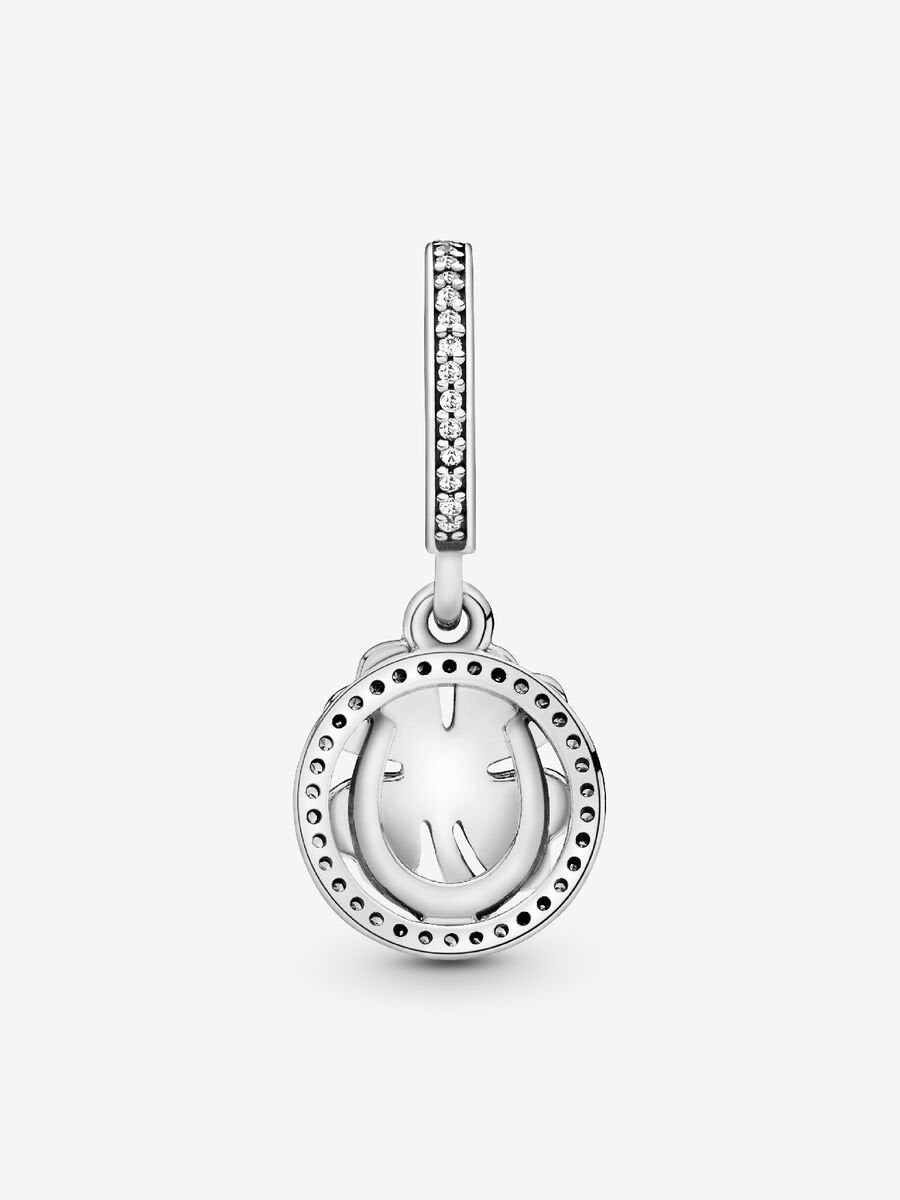 Charm Pendente Quadrifoglio portafortuna