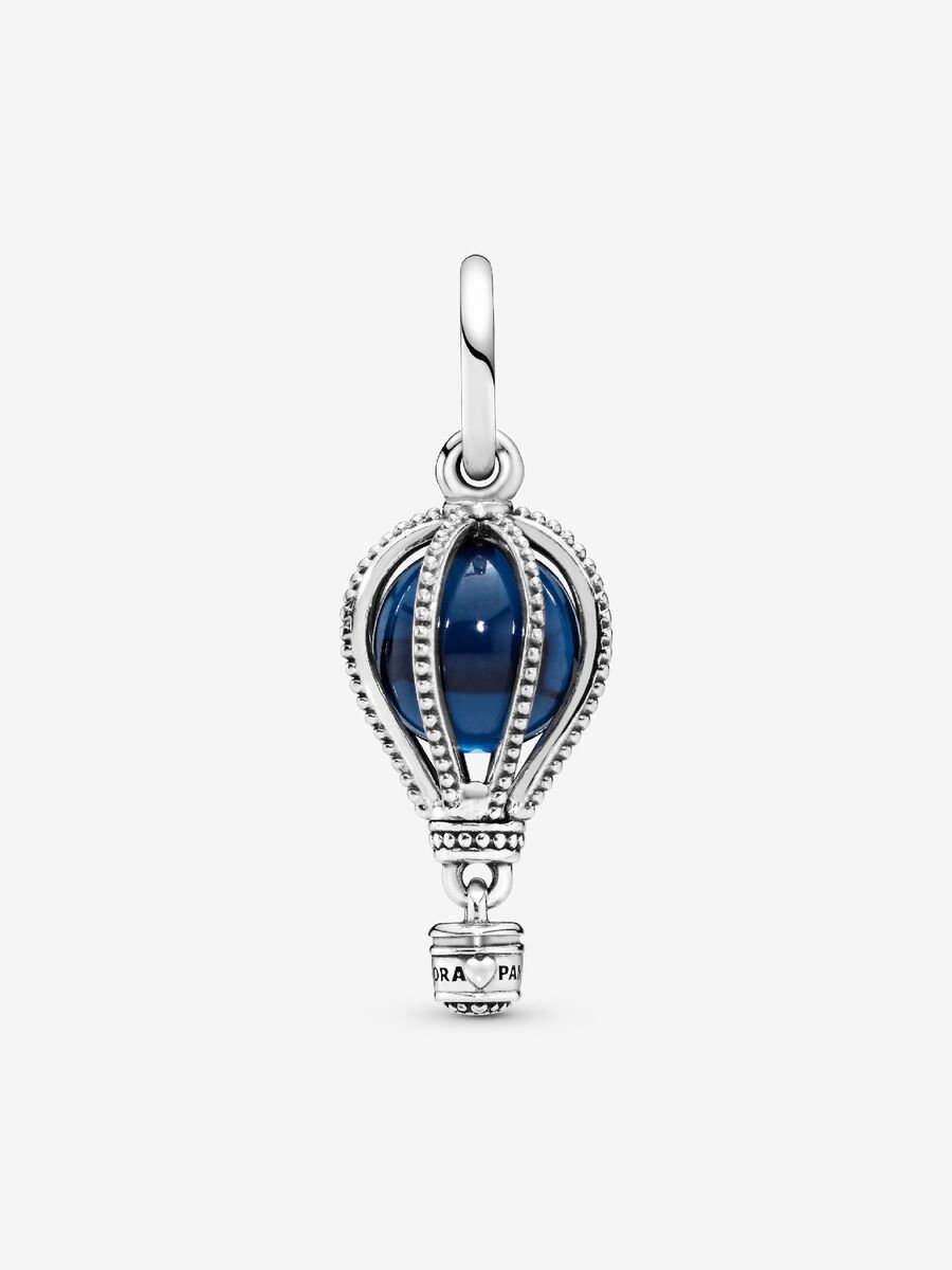 Charm Pendente Mongolfiera Blu