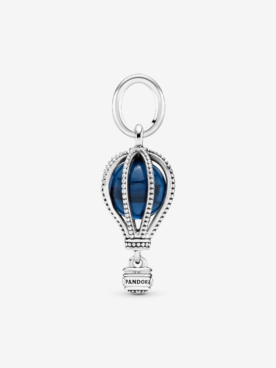Charm Pendente Mongolfiera Blu