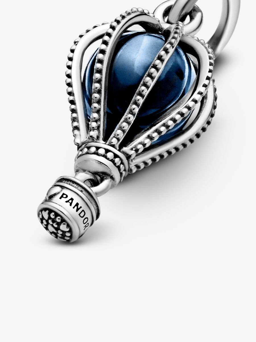 Charm Pendente Mongolfiera Blu