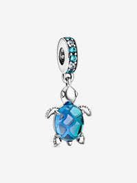 Charm Pendente Tartaruga Marina Vetro di Murano