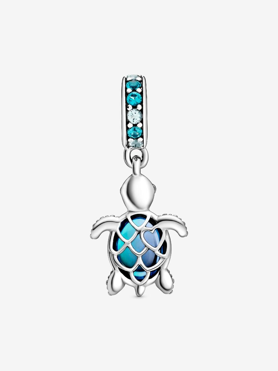 Charm Pendente Tartaruga Marina Vetro di Murano