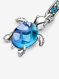 Charm Pendente Tartaruga Marina Vetro di Murano