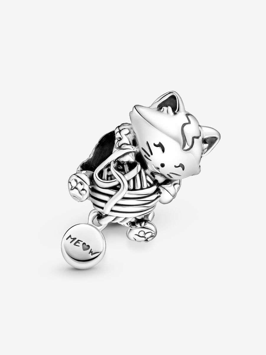 Charm Gattino e Gomitolo