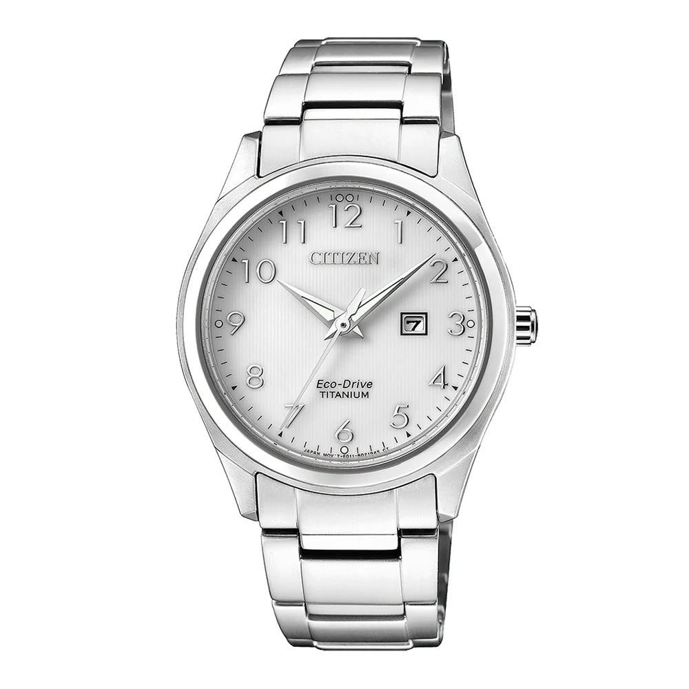 Orologio Donna Acciaio Eco Drive Lady Bianco Super Titanium Citizen