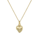 Collana con Mini Pendente Sacro Cuore Dorato