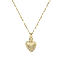 Collana con Mini Pendente Sacro Cuore Dorato