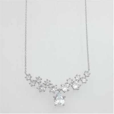 Collana fantasia con zirconi