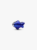 Mini Charm Pesce effetto metallico blu