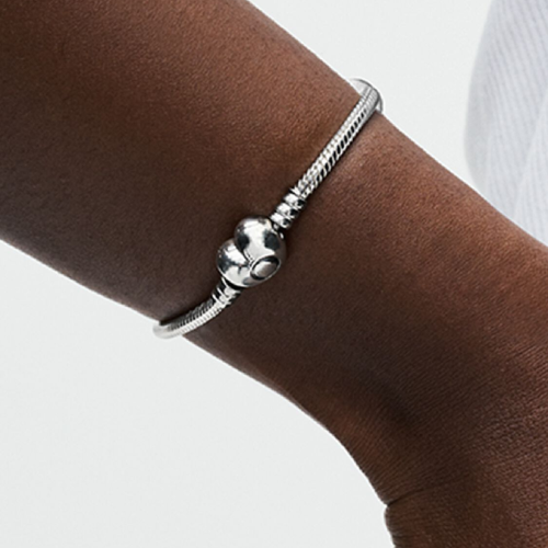 Bracciale Moments con Chiusura a Cuore - Rocca Gioielli