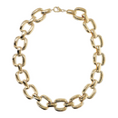 Collana Girocollo Maxi Maglie Quadrate Martellate
