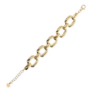 Bracciale Maxi Maglie Quadrate Martellate