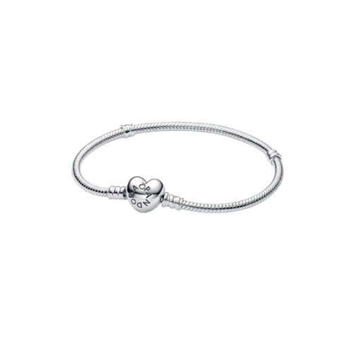 Bracciale Moments con Chiusura a Cuore