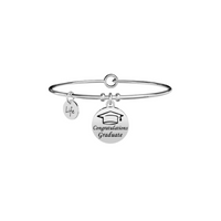 Bangle con ciondolo laurea