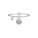 Bracciale bangle con ciondolo maternità
