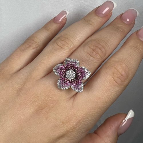 Anello a fiore