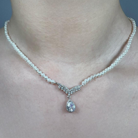 Collana fantasia con perle