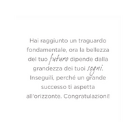 Bangle con ciondolo laurea