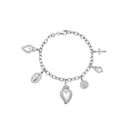 Bracciale Sacro Cuore Multicharm
