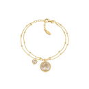Bracciale Albero della Vita e Cuore Zirconi
