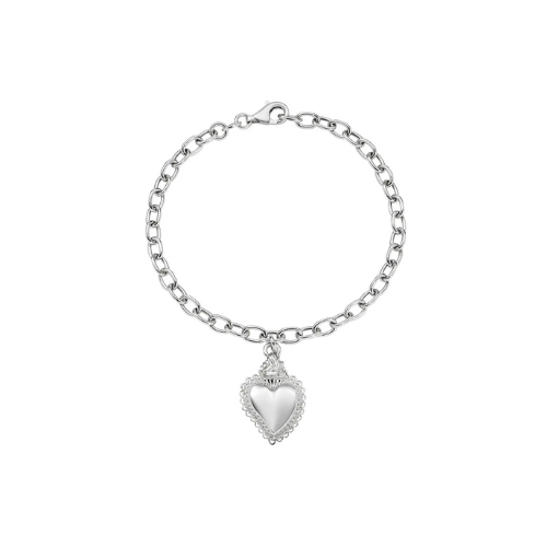 Bracciale Charm con Sacro Cuore