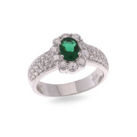 Anello con centrale
