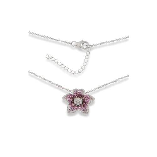 Collana con fiore