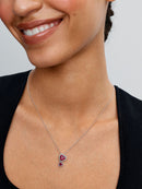 Collana Doppi Cuori Rossi