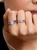 Anello Doppi Cuori