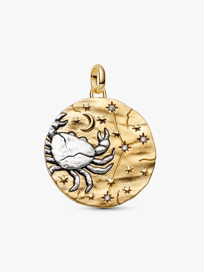 Charm Medallion XL Cancro "Intuitio Animi"