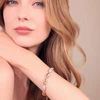 Bracciale Pepita con Pavé di Cubic Zirconia