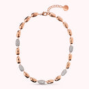 Collana Pepita Girocollo con Pavé di Cubic Zirconia