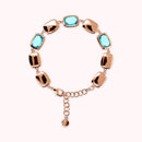 Bracciale Essentiel con Pepite Lucide e Prisma Gem a Baguette