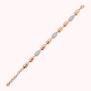 Bracciale Pepita con Pavé di Cubic Zirconia