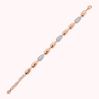 Bracciale Pepita con Pavé di Cubic Zirconia
