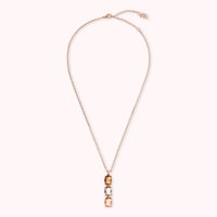 Collana Essentiel Trilogy con Prisma Gem Taglio Mosaico