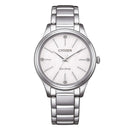 Orologio Citizen Lady in acciaio quadrante turchese pastello con cristalli